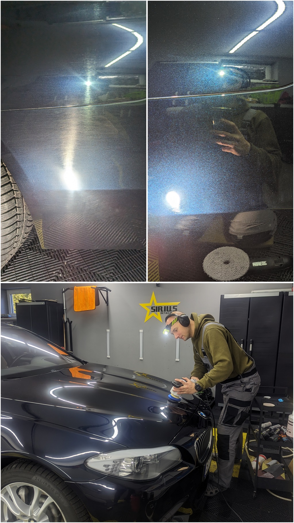 Leštění laku před prodejem vozu Sirius Detailing